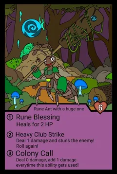 Rune Ant with a huge one