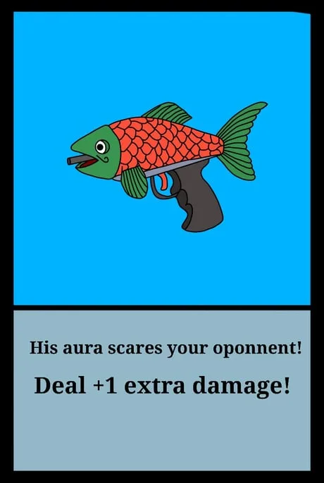 Fish Gun gadget card